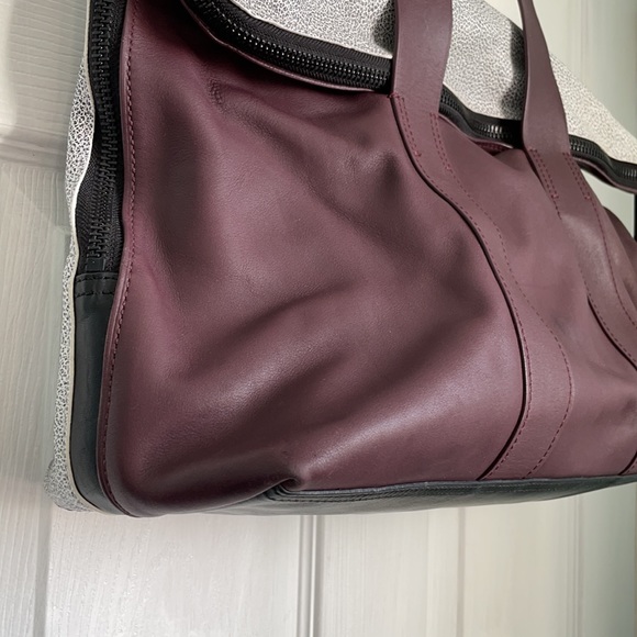 3.1 PHILLIP LIM 31 HOUR BAG Burgundy cowhide color - Picture 4 of 12